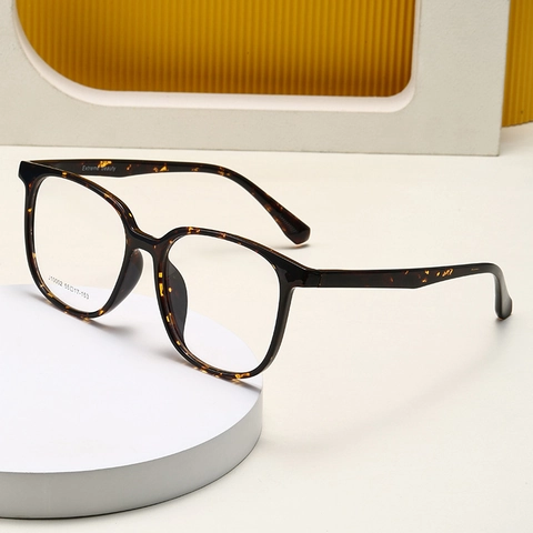 Montura De Gafas Ópticas Cuadradas Para Hombre TR90 Ligero Retro Moda Gafas Graduadas