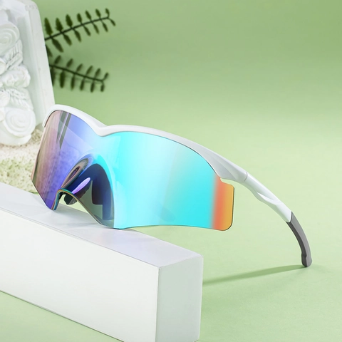 Geïntegreerde Lens Wielrenzonnebril PC UV400 Bescherming Winddichte Buitensport Rijbril Voor Heren En Dames