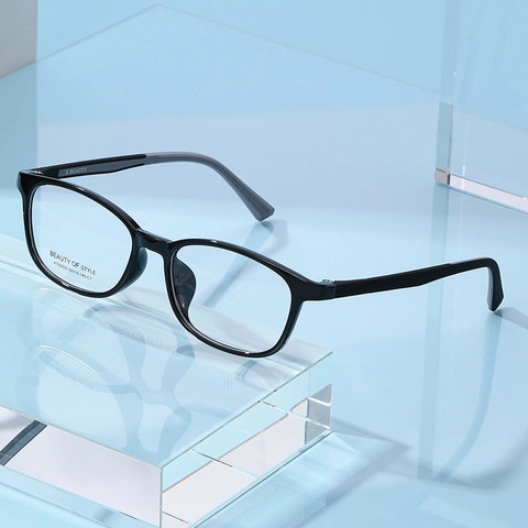 Square Optical Glasses Frame TR90 Lightweight Full Rim Spectacle Frames For Men Women Fashion Trendy