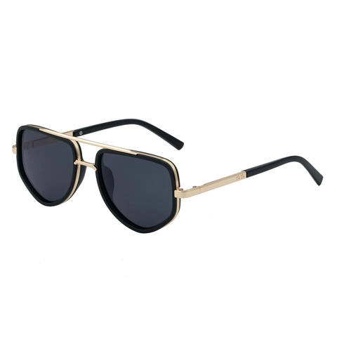 Fashion Square Sunglasses Men Metal Plastic Frame UV400 Protection Sun Glasses For Outdoor Driving Pilot Style