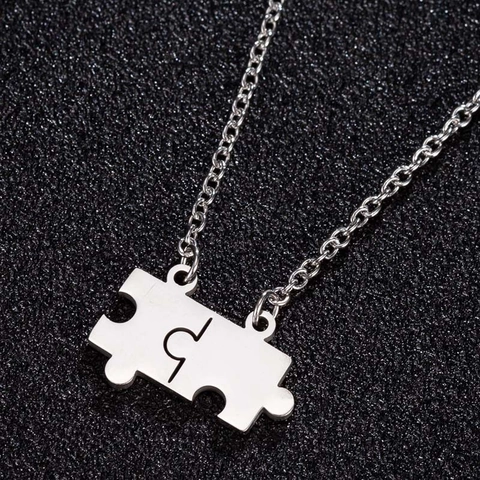 Collana Bracciale Con Ciondolo A Farfalla Puzzle In Acciaio Inossidabile Per Donna Gioielli Dal Design Minimalista