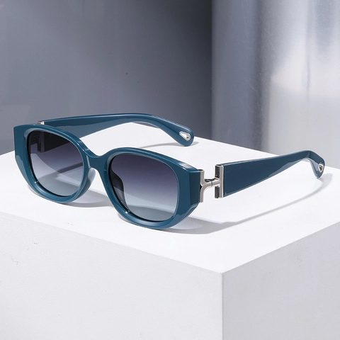 Occhiali Da Sole Polarizzati Cat Eye Da Donna Protezione UV400 Montatura In Plastica TR Cerniere In Metallo Stile Vintage