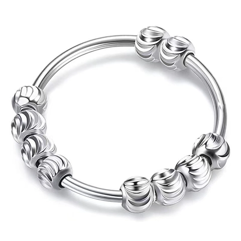 Anello Ansia In Rame Perline Rotanti Decompressione Sollievo Dallo Stress Gioielli Minimalisti Per Donna
