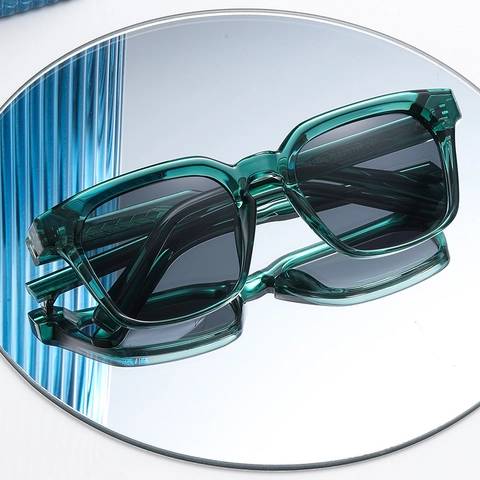 Square Sonnenbrille PC Rahmen UV400 Schutz Retro Mode Reise Fahren Shades Für Herren