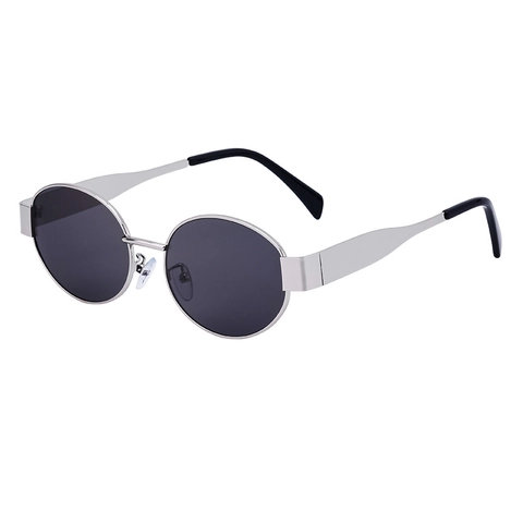 Gafas de Sol Cuadradas Vintage de Metal para Mujer Protección UV400 Retro Moda Street Style Gafas de Sol para Aire Libre