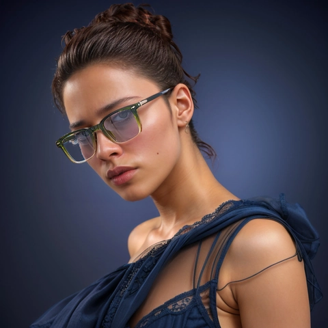 Vintage Square Sunglasses UV400 Protection Polycarbonate Thick Frame Outdoor Driving Travel Fashion Eyewear Men Women