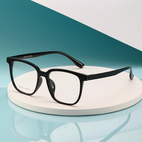 Unisex TR90 Vierkant Optisch Brilmontuur Voor Heren Dames Minimalistisch Transparant Retro Heldere Glazen Bril