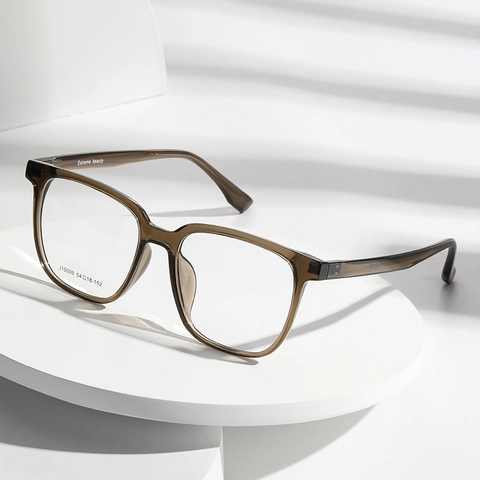 Unisex TR90 Vierkant Optisch Brilmontuur Voor Heren Dames Minimalistisch Transparant Retro Heldere Glazen Bril