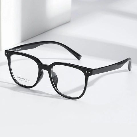 Women Fashion Square Optical Glasses Frame TR90 Prescription Ready Eyeglasses Vintage Simple Style Full Rim Spectacles
