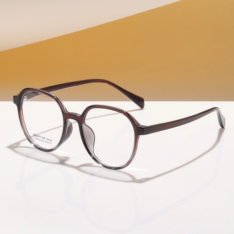Men Square Large Frame Optical Glasses TR90 Retro Style Eyeglasses Frames Prescription Ready Lightweight Durable