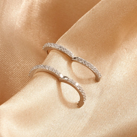 Huggie Hoop Ohrringe Kupfer AAA Zirkonia Mikro Pave Rund Winzig Minimalistischer Schmuck Für Damen Piercing Accessoire