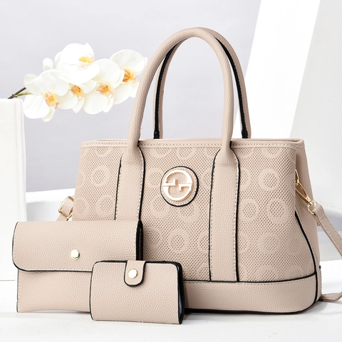 Borsa A Tracolla Donna E Pochette E Portamonete Pelle PU Trama Litchi In Rilievo Grande Capacità Quotidiano Elegante
