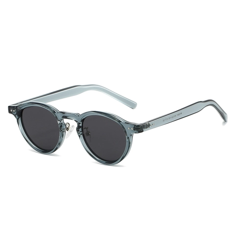 Vintage Round Polarized Sunglasses TR90 Retro Small Frame UV400 Protection Outdoor Trendy Eyewear For Men Women