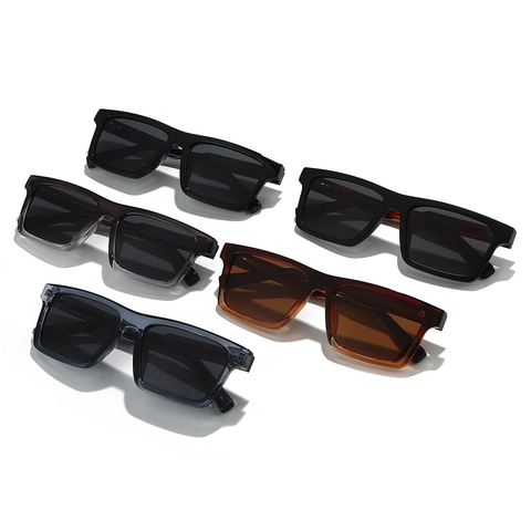 Square Polarized Sunglasses Oversized Acetate Frame UV400 Protection Spring Hinge Fashion For Men And Women