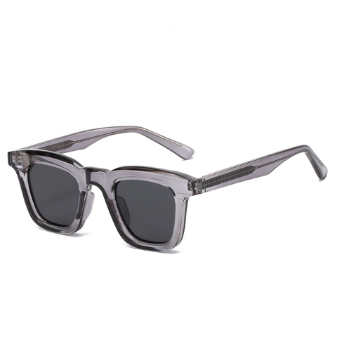 Polarized Sunglasses Square Large Frame Retro UV400 Protection PC Frame TAC Lens Durable Metal Hinge For Men Women