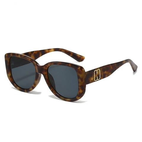 Occhiali Da Sole Occhi Di Gatto Alla Moda Montatura Grande Protezione UV400 Lenti PC Montura In Acetato Vintage