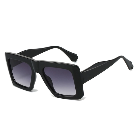 Occhiali Da Sole Quadrati Oversize Protezione UV400 Montura PC Moda All Aperto Retro Per Donne