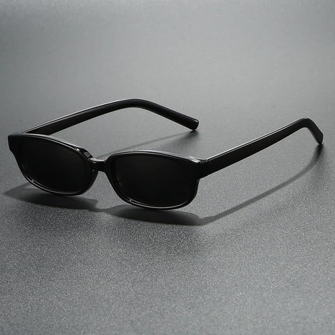 Gafas De Sol Polarizadas Rectangulares Retro Para Hombres Mujeres Protección UV400 Lentes TAC Montura PC Moda Y2K