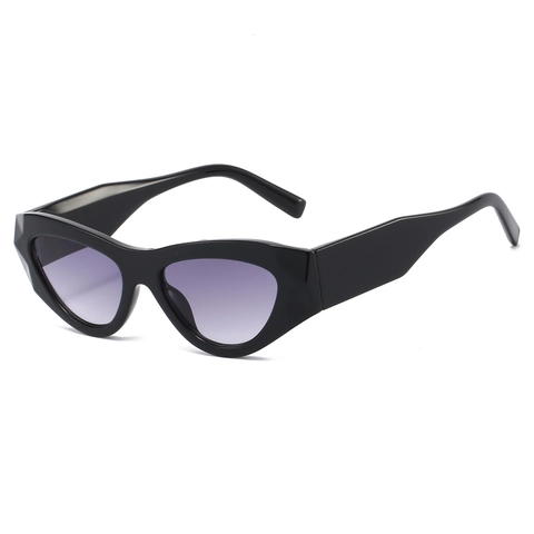 Gafas De Sol De Ojo De Gato Para Mujer Vintage Montura Gruesa Protección UV400 Estilo Hip Hop Punk Material PC