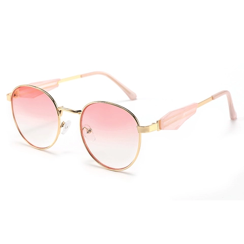 Retro Oval Sunglasses Stainless Steel Alloy Frame PC Lens UV400 Protection Fashion Hip Hop Trendy Eyewear For Women Men
