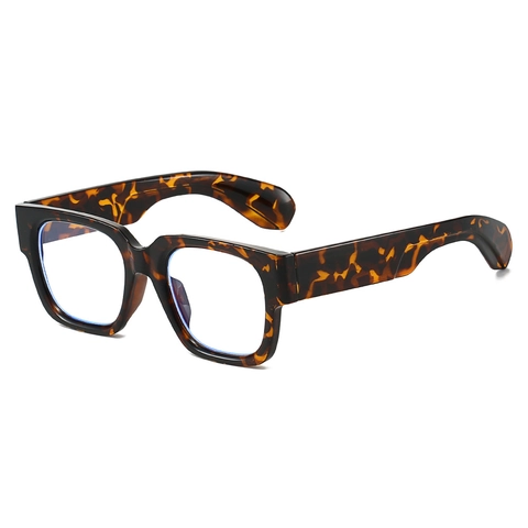 Occhiali Quadrati Retro Anti Luce Blu Montura In PC Spessa Lenti AC Donne Moda Tendenza Uso Computer