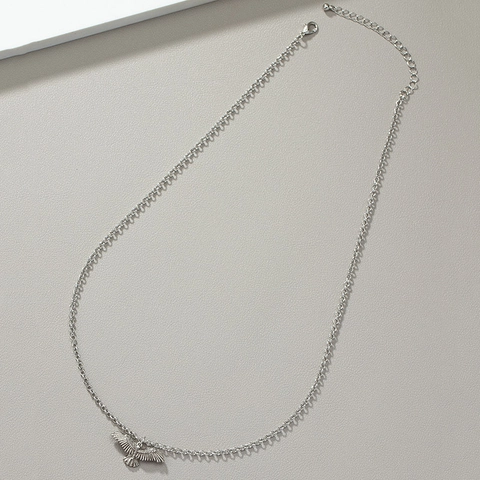 Collana Con Ciondolo Aquila Lega Uccello In Volo Hip Hop Stile Punk Gotico Vintage Gioielli Di Dichiarazione Uomini Donne