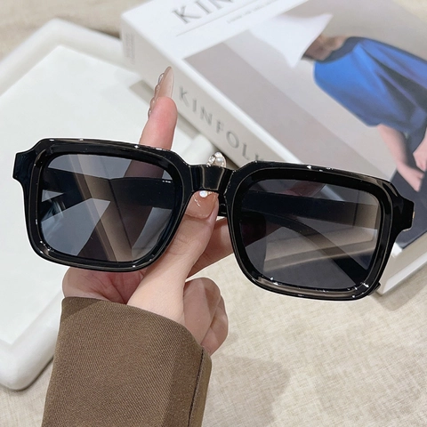 Retro Square Sunglasses Personalized Classic UV400 PC Frame Gradient Lens Fashion Eyewear For Men Women Outdoor Party