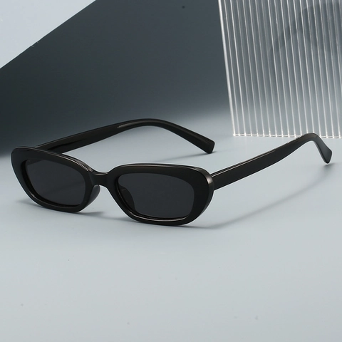 Gafas De Sol Ovaladas Retro Montura PC Protección UV Montura Pequeña Vintage Y2K Moda Para Mujeres Hombres