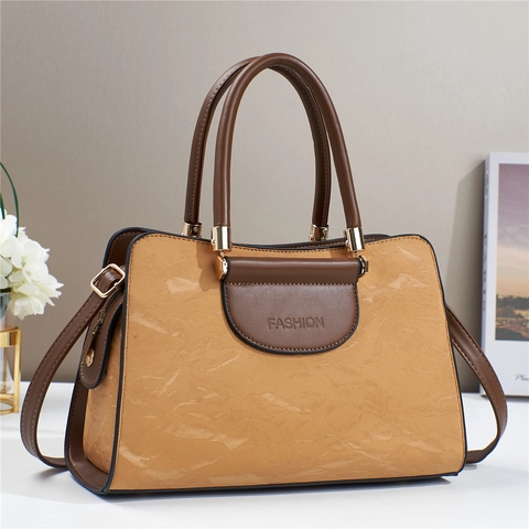 Borsa A Secchiello Da Donna Moda Pelle PU Pieghettata Grande Capacità Motivo Nuvola Borsa A Spalla Con Catena Versatile