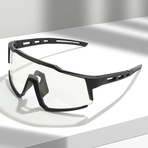 Gafas De Sol Deportivas Protección UV400 Montura De PC De Una Pieza Gafas Cortavientos Para Ciclismo Correr Actividades Al Aire Libre Unisex