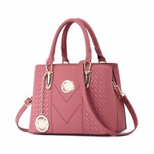 Borsa A Mano Vintage Da Donna In Pelle PU Grande Capacità Manico Superiore Borsa A Tracolla Con Motivo A V