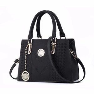 Borsa A Mano Vintage Da Donna In Pelle PU Grande Capacità Manico Superiore Borsa A Tracolla Con Motivo A V