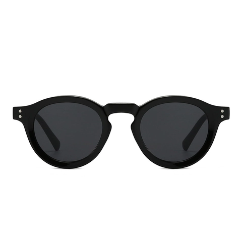 Gafas De Sol Redondas Retro Montura PC Lentes AC Protección UV400 Gafas Geométricas Vintage Para Conducir Moda Aire Libre Unisex Clásico