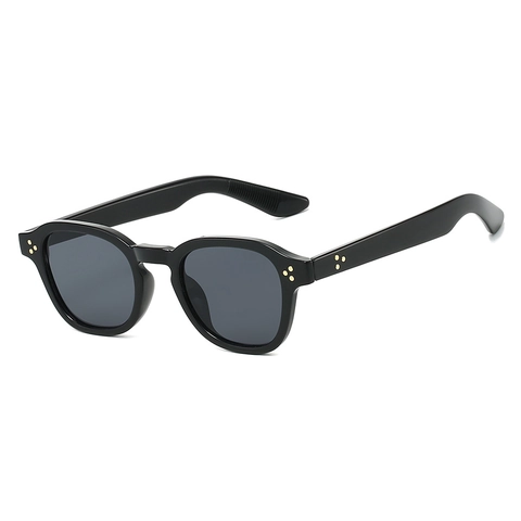 Retro Oval Sunglasses PC Frame UV400 Protection Small Frame Vintage Y2K Street Style For Men Women Metal Rivet
