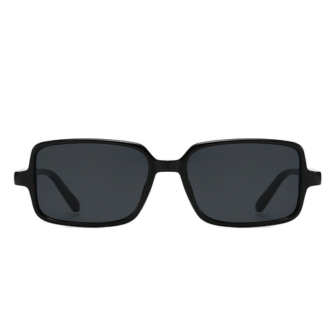 Vintage Square Sunglasses PC Frame AC Lens Retro Fashion Rivet UV400 Protection Trendy Eyewear For Men Women
