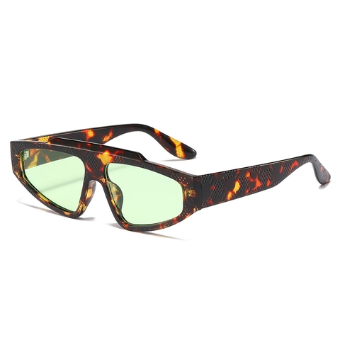 Gafas De Sol De Montura Grande Irregular Protección UV400 Material PC Moda Rétro Y2K Para Hombres Mujeres