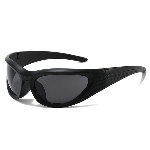 Wrap Around Sports Sunglasses Y2K Futuristic Cycling Glasses UV400 Protection Windproof Outdoor Eyewear For Men Women