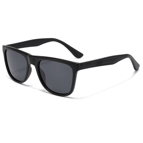 Lunettes De Soleil Polarisées TR90 Monture Carrée Large Protection UV400 Anti Reflet Conduite Pêche Extérieur Hommes Femmes Mode