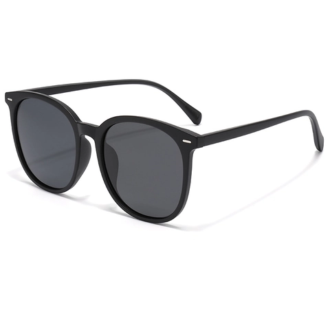 Gafas De Sol Ovaladas De Marco Grande TR90 TAC Lentes Polarizadas Protección UV Unisex Vintage Remaches