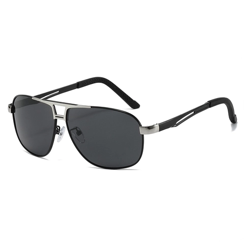 Aviator Polarized Sunglasses For Men Metal Frame UV400 Anti Glare Driving Fishing Outdoor Sports Classic Eyewear