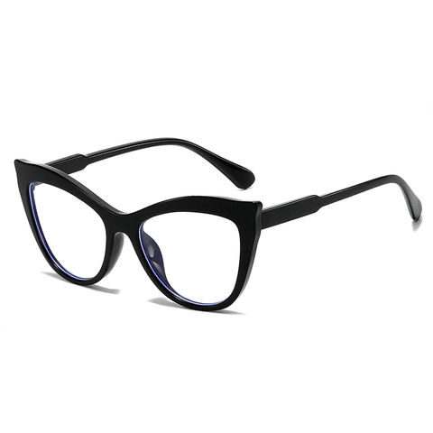 Montatura Per Occhiali Occhio Di Gatto Moda Anti Luce Blu Lente Chiara PC Retro Farfalla Per Donne Uomini Decorativo Elegante