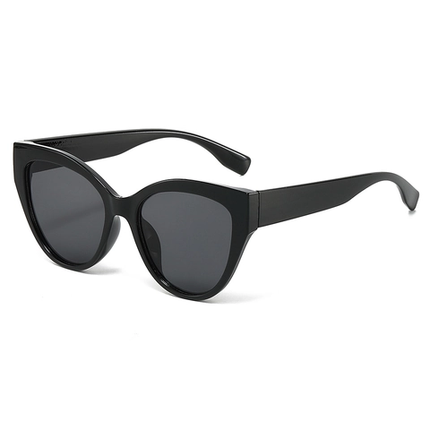 Occhiali Da Sole Occhio Di Gatto Per Donna Protezione UV400 Montatura PC Oversize Retro Moda Tendenza