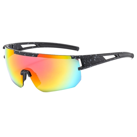 Occhiali Da Sole Sportivi PC UV400 Ciclismo Antivento All Aperto Escursionismo Goggles Per Uomini Donne Stile Hip Hop