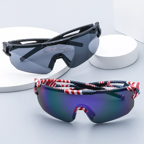 Occhiali Da Sole Sportivi PC UV400 Ciclismo Antivento All Aperto Escursionismo Goggles Per Uomini Donne Stile Hip Hop