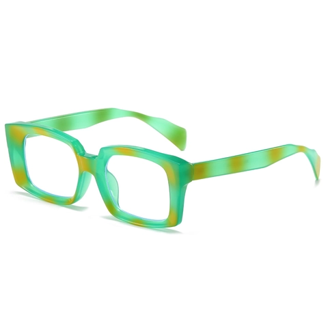Occhiali Da Vista Con Blocco Della Luce Blu Con Montura Quadrata Di Moda Occhiali Ottici Retro In PC Per Uomini Donne
