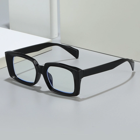 Occhiali Da Vista Con Blocco Della Luce Blu Con Montura Quadrata Di Moda Occhiali Ottici Retro In PC Per Uomini Donne