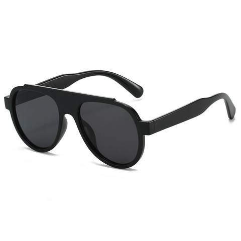 Gafas De Sol De Aviador Grandes Retro Protección UV400 Marco PC Moda Lentes Teñidas Para Mujeres Hombres Conducir