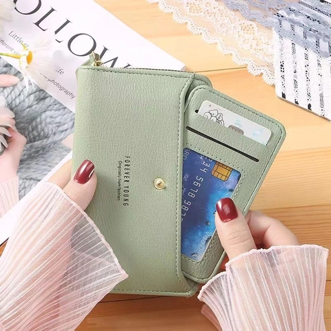 Damen Lange Geldbörse PU Leder Narbenstruktur Große Kapazität Handgelenktasche Clutch Reißverschluss Portemonnaie Mit Kartenfächern