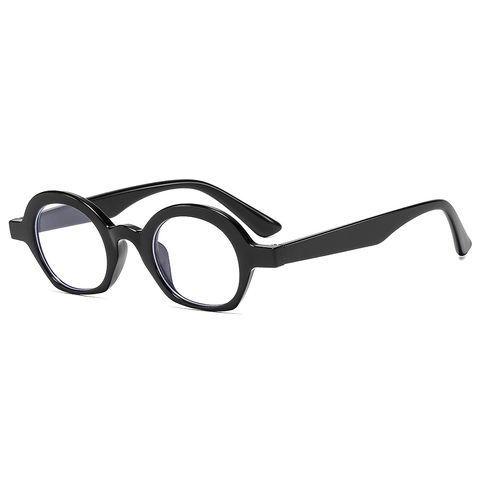 Occhiali Da Sole Rotondi Vintage Da Donna Montatura In PC Spessa Lente AC Anti Luce Blu Moda Retro