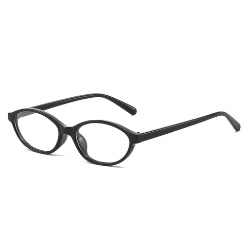 Occhiali da Vista Ovali Vintage Per Donna Blocco Luce Blu Montatura Piccola Retro PC Leggero Montature Per Occhiali Moda Quotidiano